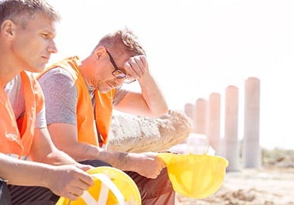 Utility Workers in Heat